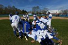 Baseball vs MIT  Wheaton College Baseball vs MIT in the  NEWMAC Championship game. - (Photo by Keith Nordstrom) : Wheaton, baseball, NEWMAC